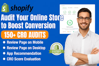 increase your conversion rate of shopify store shopify cro audit review