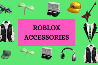 design your perfect roblox accessories for a personalized look