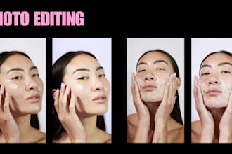 photo retouching, acne removal, skin smoothing and more
