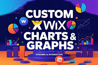 custom wix charts and graphs using chartjs and wix databases