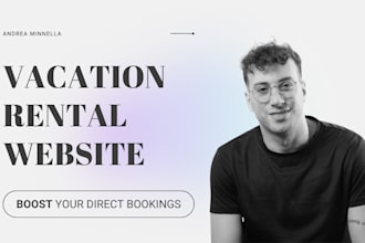 create a professional vacation rental website for direct bookings