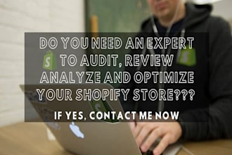 design, redesign, audit your shopify store to boost sales