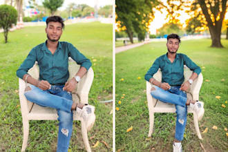 do photo manipulation by adding and removing objects