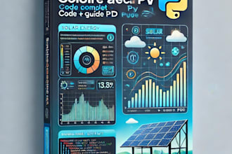 solar and wind energy simulation with python