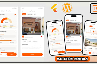 do chat app, property management website, vacation rentals, hotel booking apps