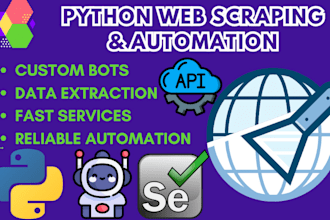 python web scraping, data extraction, email list, selenium