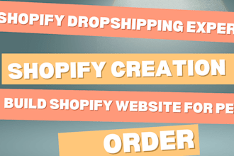 design shopify dropshipping store,create  shopify website  for pet niche