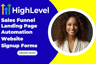 gohighlevel sales funnel website ghl workflow automation funnel expert