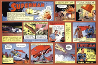 create detailed comic book art, comic strips, manga storyboard and graphic novel