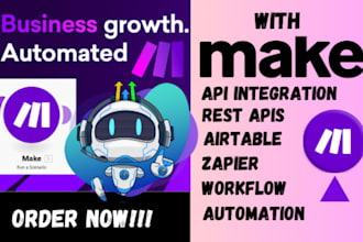 make com automation integromat made com api integration make