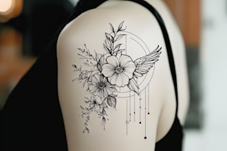create a custom minimalist tattoo design just for you