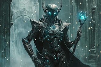 create star wars, sci fi art, sci fi game illustration