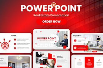 design real estate powerpoint presentations for property listings