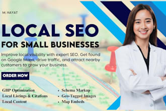 do monthly local SEO for small local businesses include gmb gbp optimization