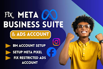 be your expert meta business suite and fix restricted ads account