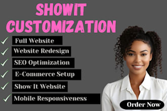 design and customize showit websites to fit your brand
