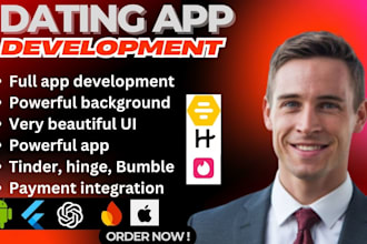 social chat app like tinder bumble hinge live stream video app matches flutter