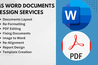 create, format and fix ms word and google docs document