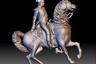 do high quality printable bas relief model for cnc, 3d wall art, and engraving