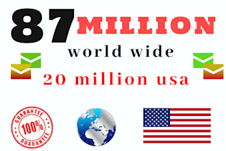 send 185 million bulk emails, email blast, email marketing campaign