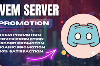 grow discord server promotion active fivem server advertise to online members