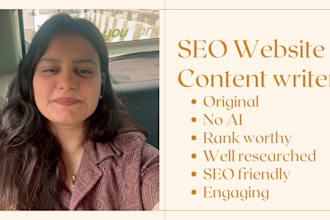 write SEO blogs, articles, and inventories