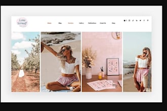 design responsive personal portfolio website professional portfolio website