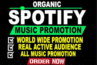 do organic viral spotify music promotion album promotion spotify playlist ads