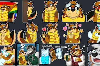 design custom animated telegram stickers for your crypto project