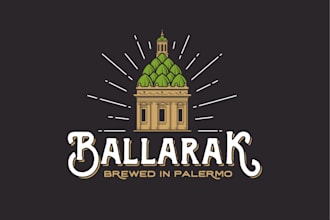 create cool engaging brewery brewpub logo