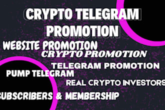 hit 500m mc for crypto memecoin boost pump fun token investor telegram promotion