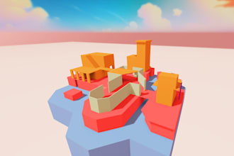 build a terrain map, obby map, city map, tycoon map, roblox game map