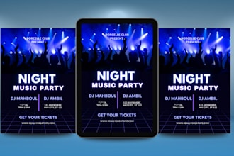 design a flyer, brochure, banner, leaflet under 24 hours