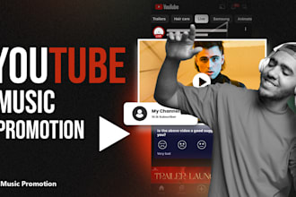 organic youtube music video promotion music channel promotion for organic views