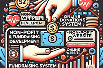 build non profit and fundraising website development