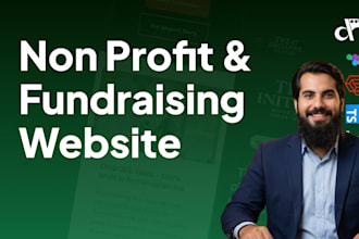 develop nonprofit fundraising and donation website