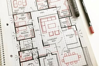 design your house layout and creat a proper plan