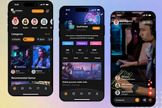 develop live streaming app video streaming app streaming website music streaming