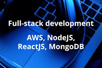 architect and develop fullstack systems with nodejs python and cloud services