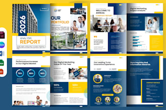 design brochure, company profile, annual report, proposal, booklet, ebook