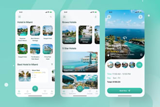 develop a custom travel tech solutions, vacation rental app, hotel, flight app