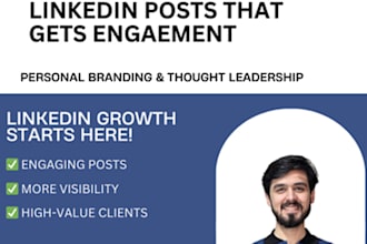 ghostwrite your linkedin posts and articles