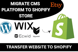 do shopify migration website backup clone wordpress wix migration to shopify