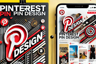 design and provide eye catching pinterest pin