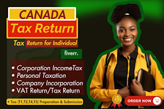 prepare and file canada corporation tax, t2 canada as CPA business tax canada