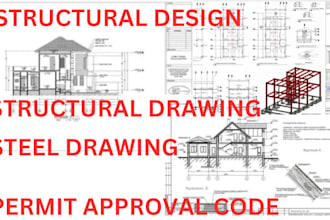 do civil and structural engineering, steel, concrete, with pe stamp