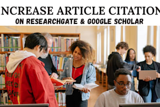 increase google scholar citation and researchgate