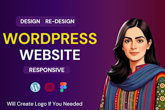 design and redesign wordpress responsive website
