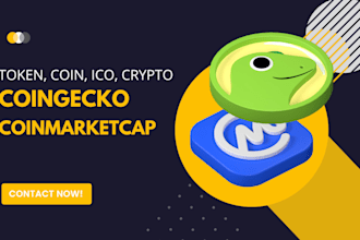guarantee listing on coinmarketcap within 7hrs