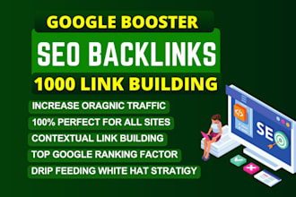 do authority link building 1000 SEO dofollow contextual backlinks for website